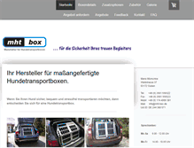 Tablet Screenshot of mht-box.de